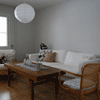 Living Room With Bali Blinds